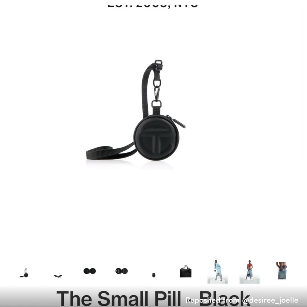 Telfar Black Mini Bag